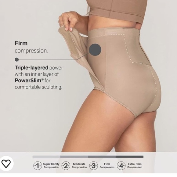 NWT Victoria's Secret Leonias Post-surgical & high-waisted shaper. Color beige - Picture 10 of 11